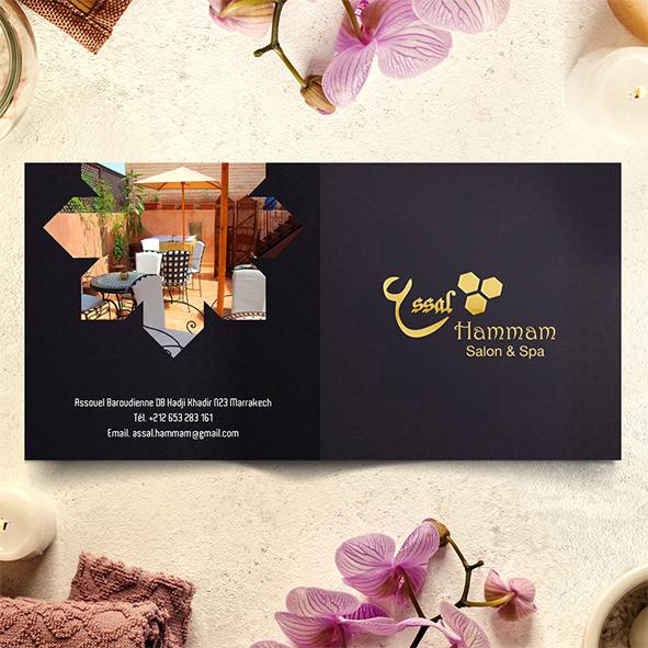 Assal Hammam :  Graphisme éditorial, Branding design, Travaux d'impression, Brochure, PAO, Communication visuelle, ...