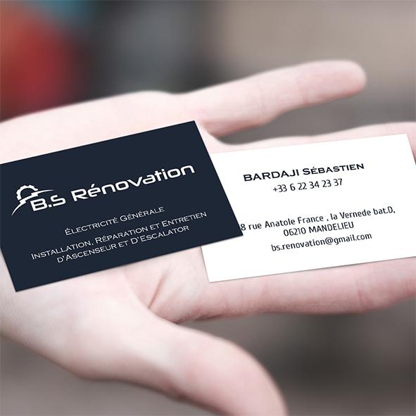 BS Rénovation :  Brochure, Logotype, Travaux d'impression, Branding design, Création graphique, ...