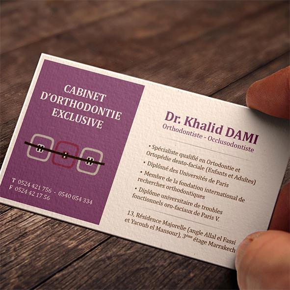 Cabinet Dr Khalid : Branding design, Infographie, Image de marque, Travaux d'impression, Brochure, Logotype, Site internet, ...