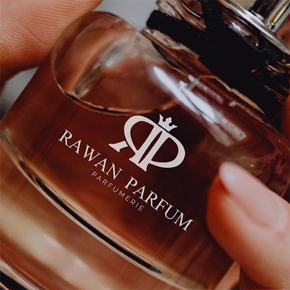 Rawan Parfum : Étiquette, Packaging, Brochure, Création graphique, logotype, Signalétique, Branding design, ...