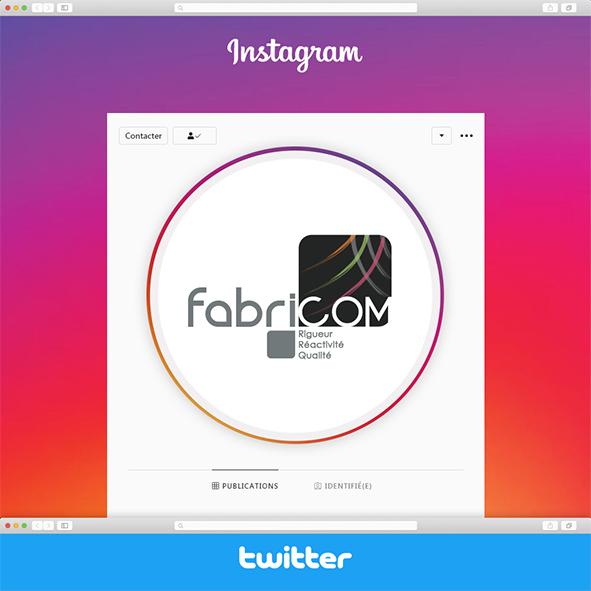 Fabricom :  Infographie, Travaux d'impression, Brochure, Logotype, Web design, Branding, ...