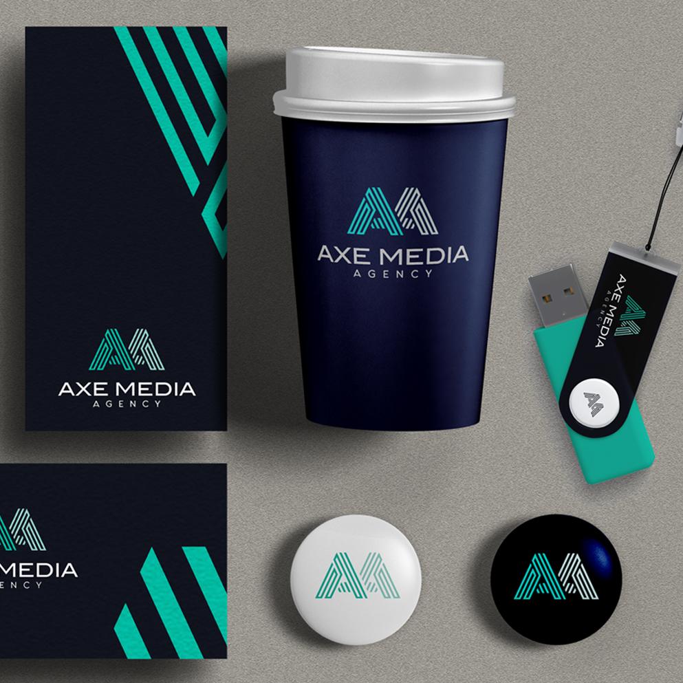 Conception graphique de brochure et goodies pour agence de communication