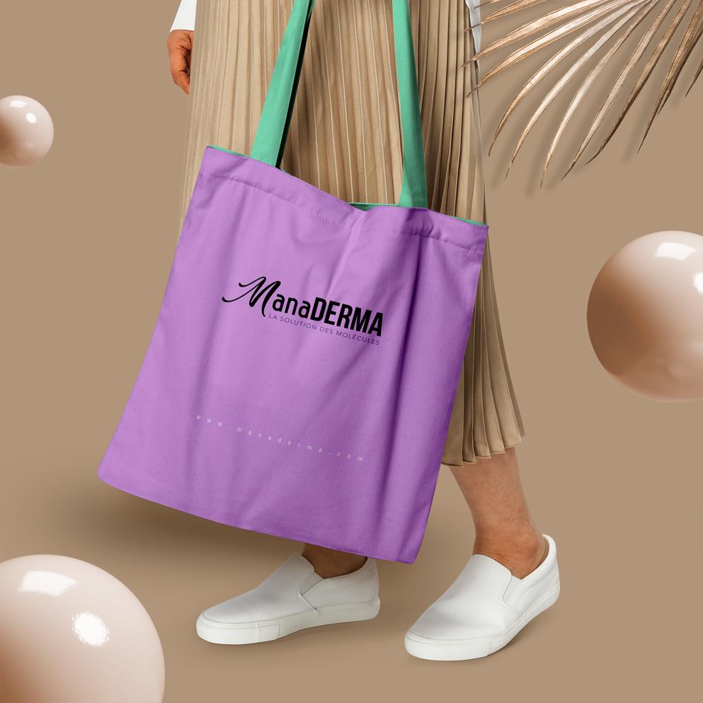 Conception de sac publicitaire emballage qui est sac personnalisé