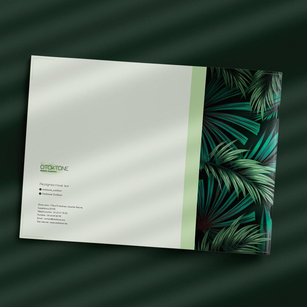 Design de catalogue avec couvertures pour web et print pour marque au Maroc